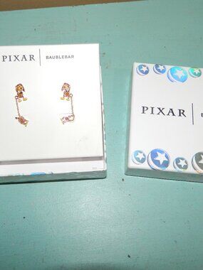 Disney Pixar Baublebar Slinky Dog Toy Story Double Post Earrings NIB